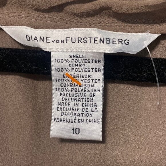 Diane von Furstenberg Chiffon Mini Dress - Picture 5 of 7